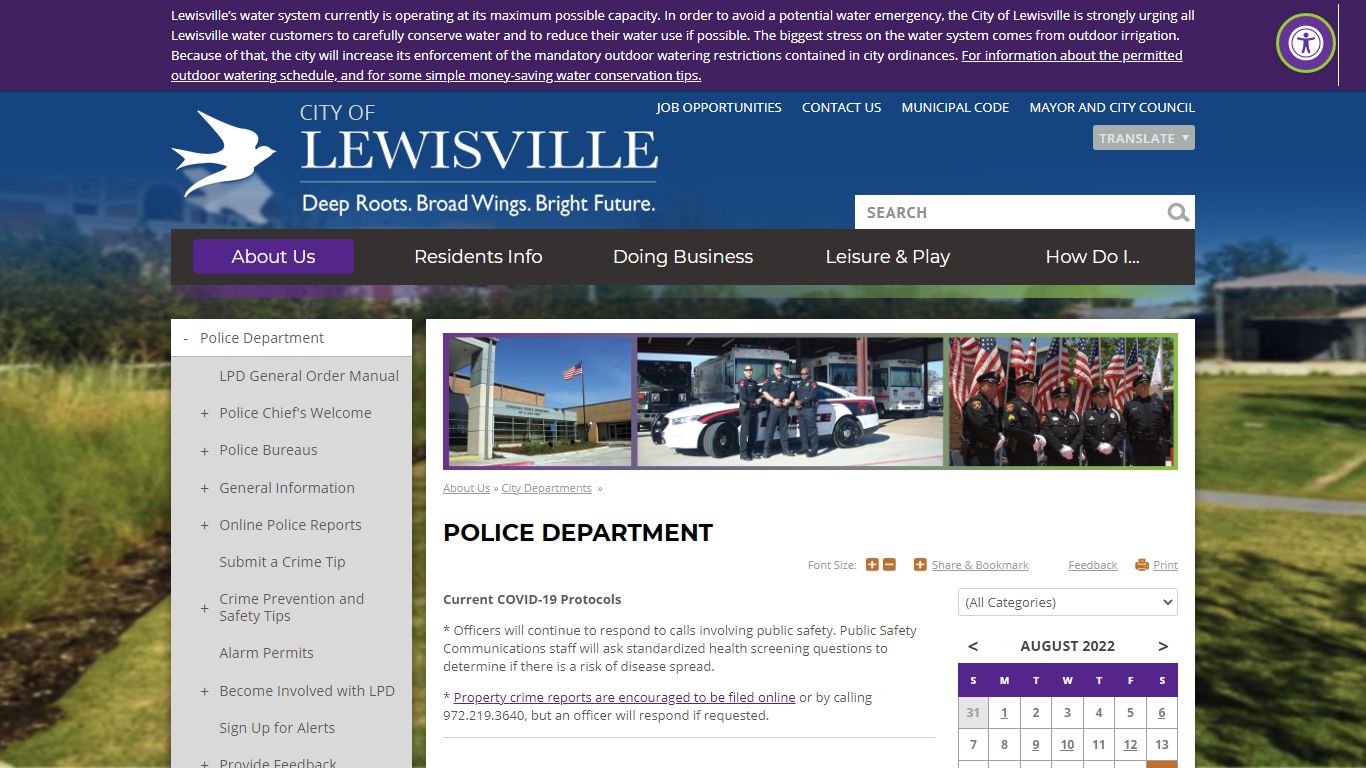 Police Department | City of Lewisville, TX
