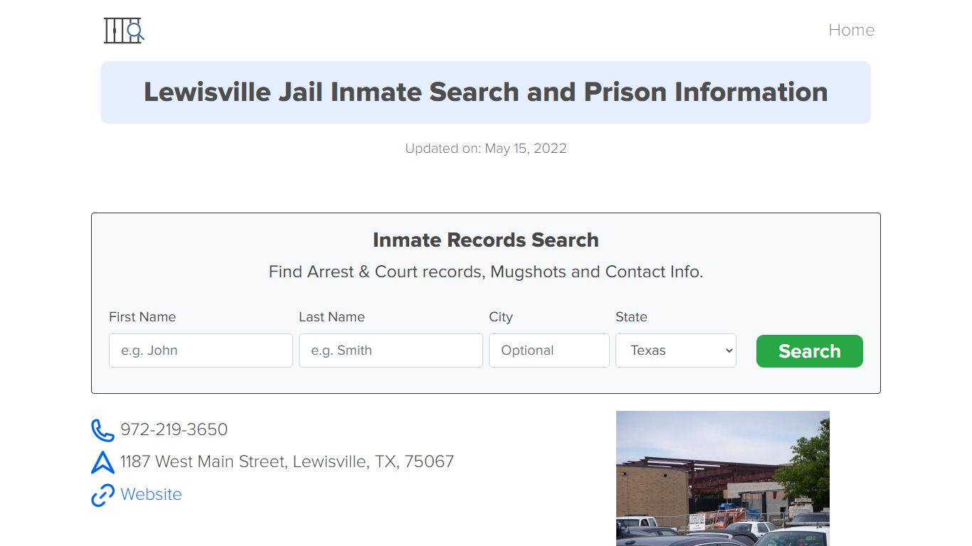 Lewisville Jail - Oxford Village Police Department, Michigan