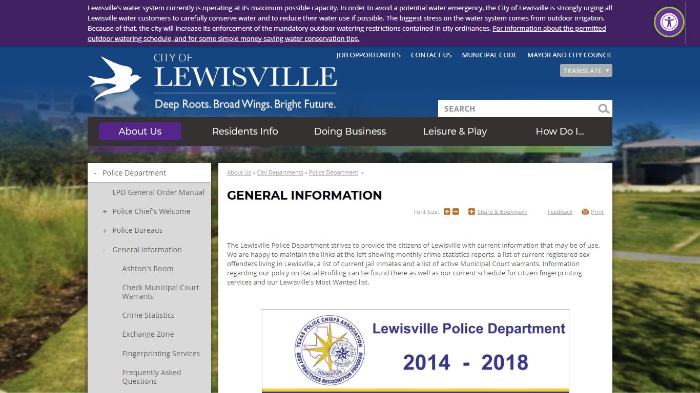General Information | City of Lewisville, TX